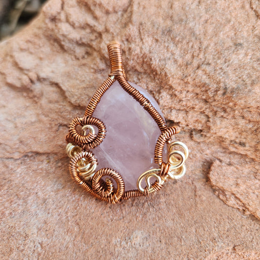 Rose Quartz Pendant