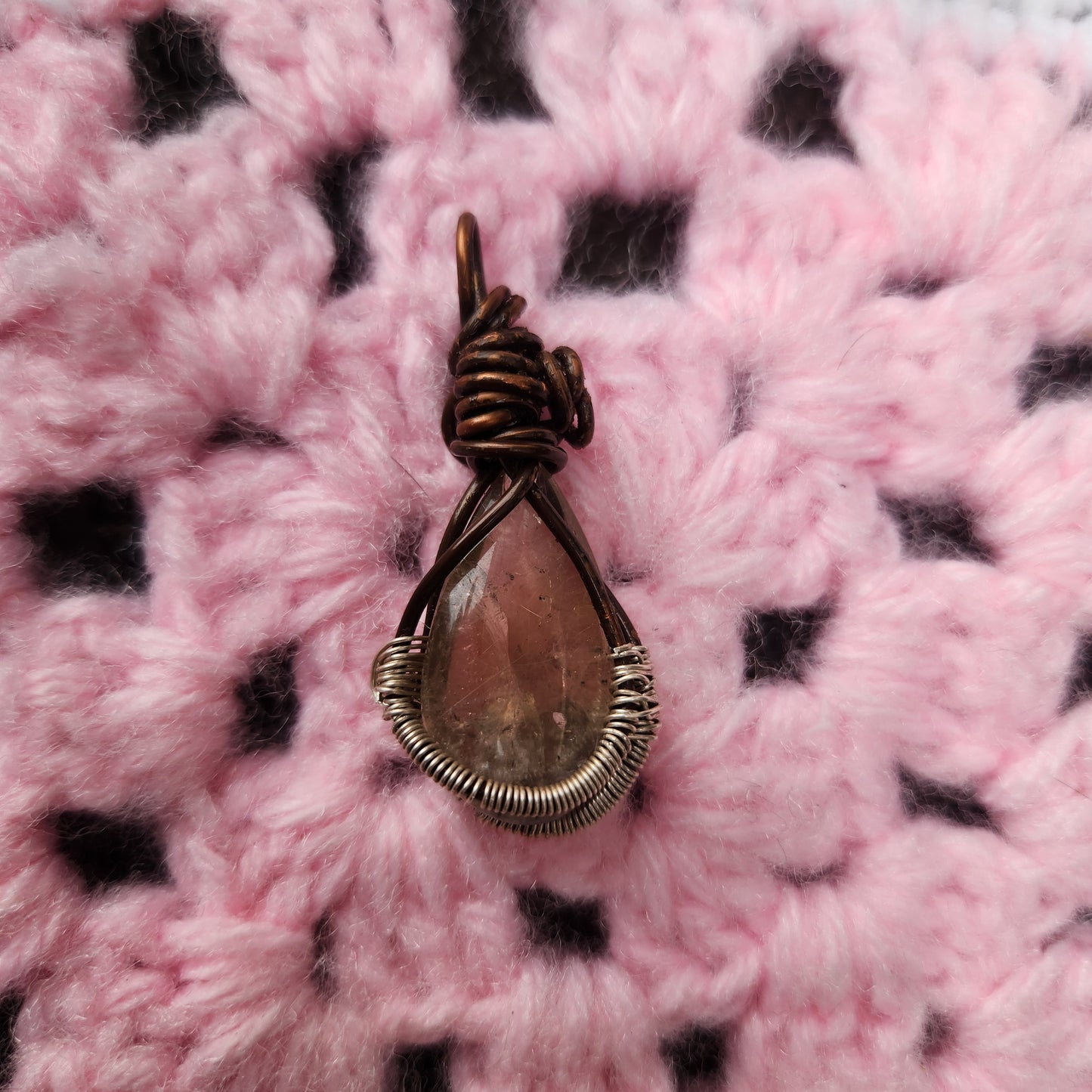 Rutilated Quartz Pendant