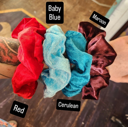 Velvet Scrunchies