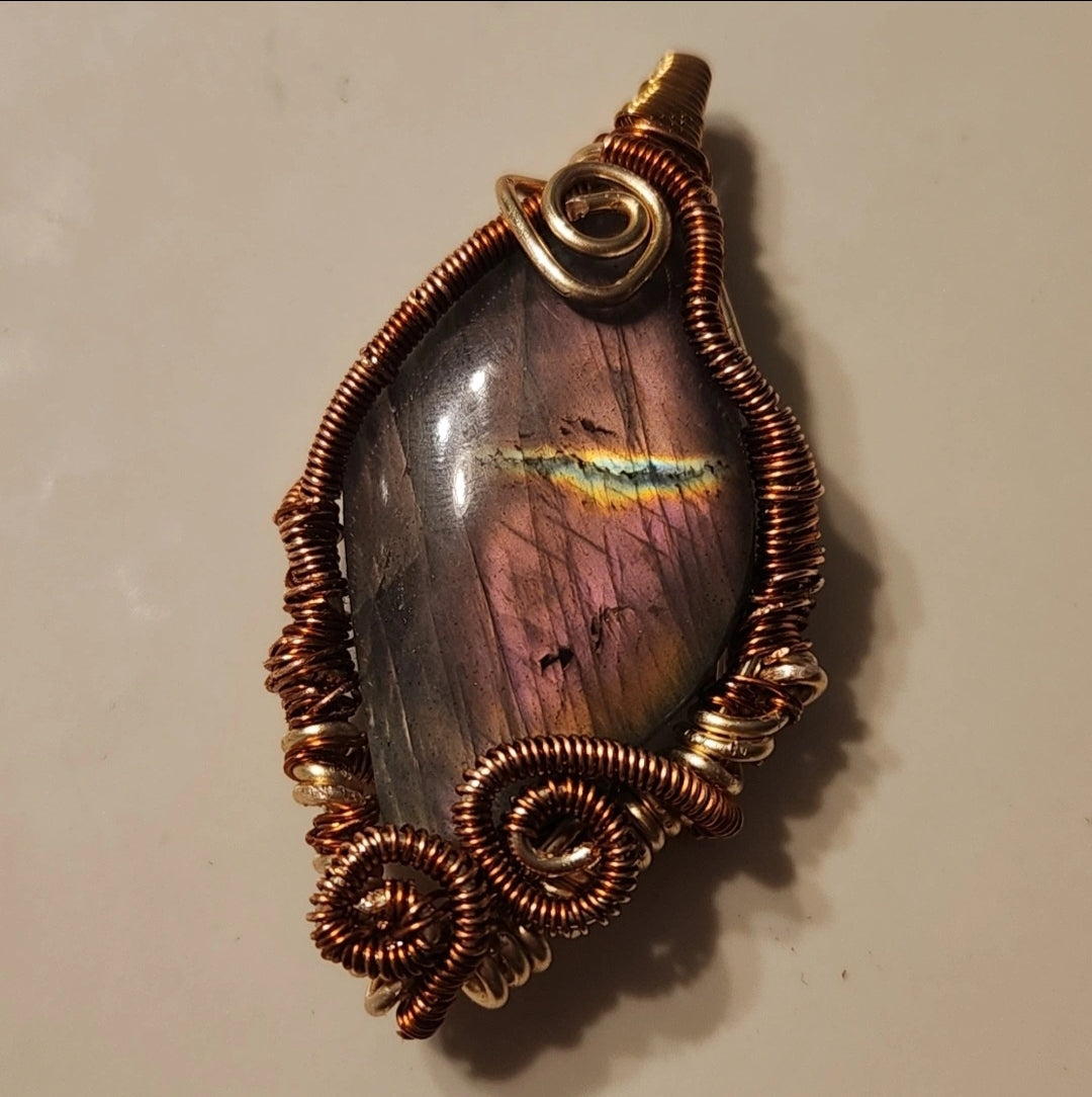 Large Labradorite Pendant